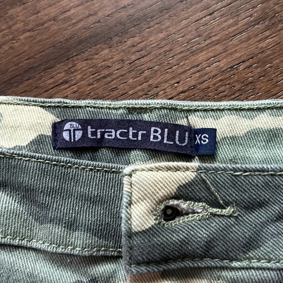 Tractr blu camo skirt denim - Picture 5 of 5